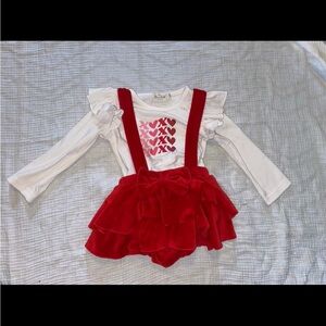 Baby Girl Marie Nicole Valentine Day Set